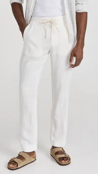Vince Patch Pocket Drawstring Pants Bone M | Thumbnail 2