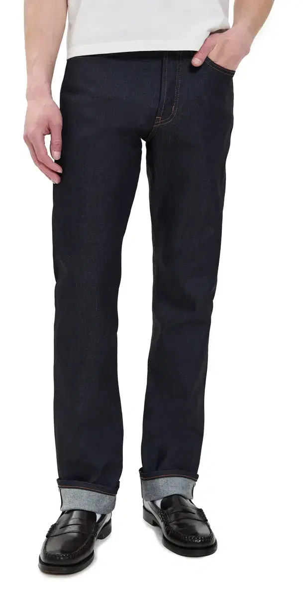 Naked & Famous Denim True Guy Night Shade Selvedge Jeans Indigo