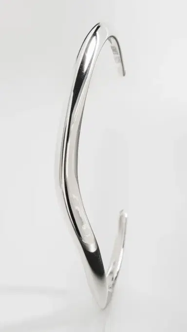 AGMES Small Astrid Cuff Silver | Thumbnail 4
