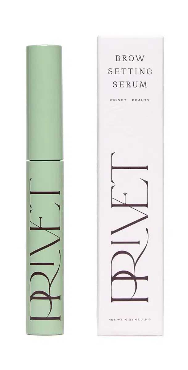 Privet Beauty Brow Setting Serum Clear One Size