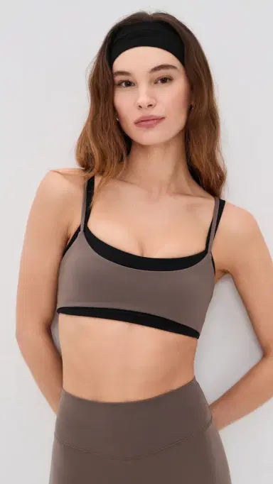 FORM Layered Bra Walnut/Black XS | Thumbnail 2