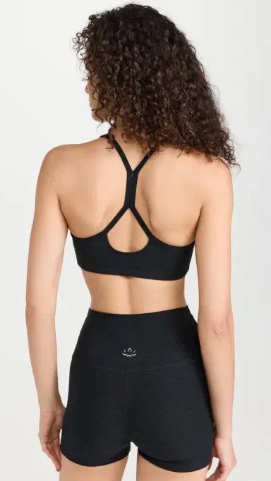Beyond Yoga pacedye lim Racerback Bra Darkest Night | Thumbnail 3