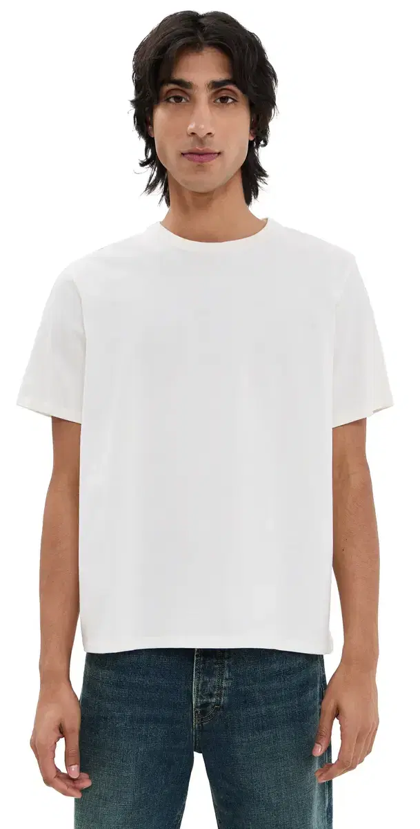 Delon Boxy Tee Natural White