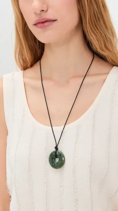 Shashi Jade Gemstone Necklace | Thumbnail 3 Shashi Jade Gemstone Necklace | Thumbnail 3