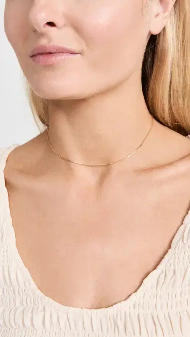 Alexa Leigh Mini Snake Necklace | Thumbnail 3