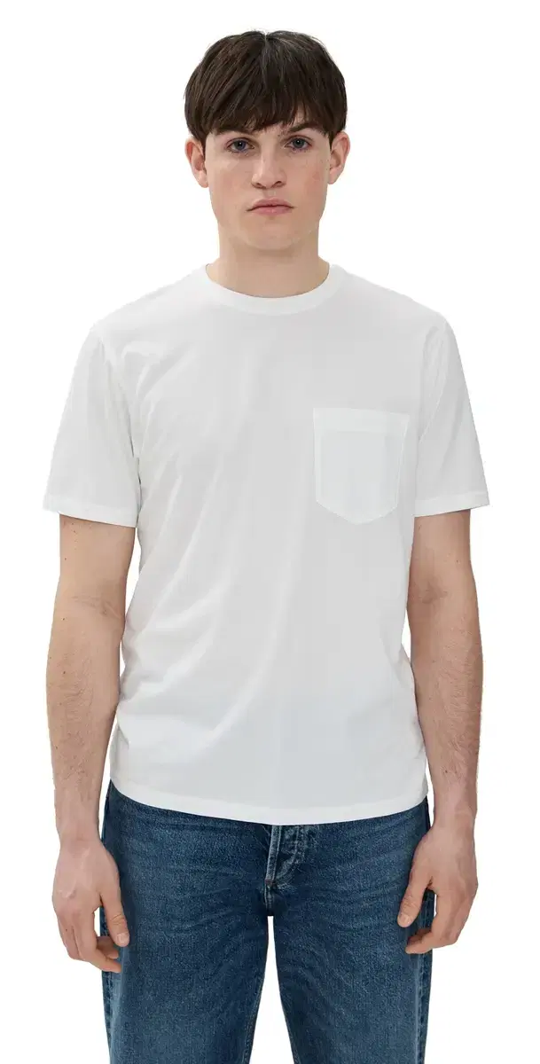 Billy Reid Washed Tee White
