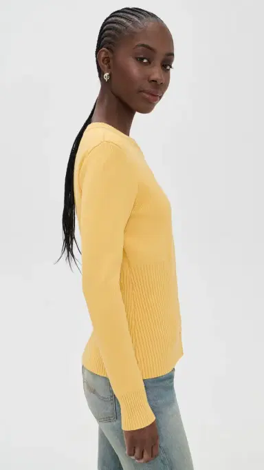 ALIGNE Ruby Knitted Cardigan Butter | Thumbnail 5 ALIGNE Ruby Knitted Cardigan Butter | Thumbnail 5