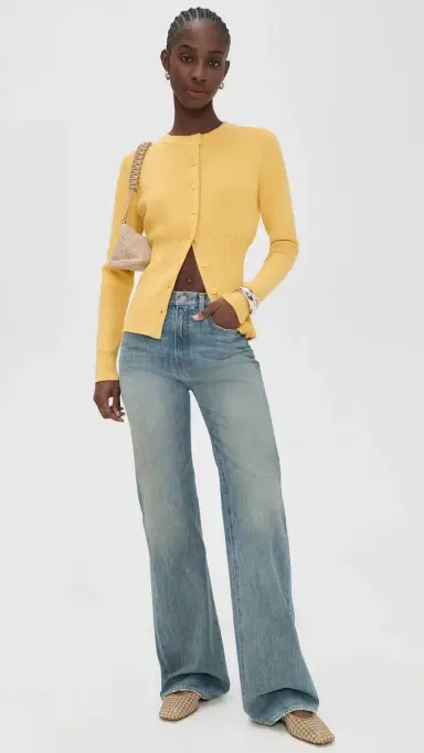 ALIGNE Ruby Knitted Cardigan Butter | Thumbnail 6 ALIGNE Ruby Knitted Cardigan Butter | Thumbnail 6