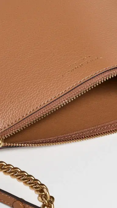 Tory Burch Perry Small Shoulder Bag Autumn Brown One Size | Thumbnail 6