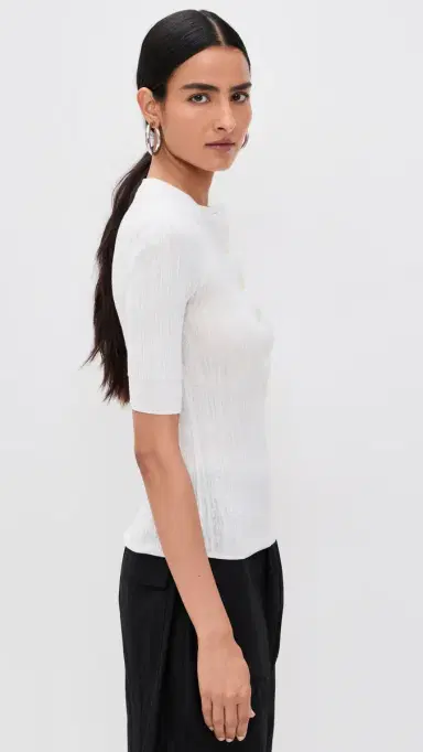 A.L.C. A.L.C. Fisher Top Bright White | Thumbnail 4 A.L.C. A.L.C. Fisher Top Bright White | Thumbnail 4