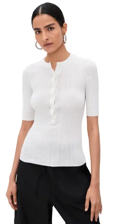 A.L.C. A.L.C. Fisher Top Bright White | Thumbnail 1 A.L.C. A.L.C. Fisher Top Bright White | Thumbnail 1