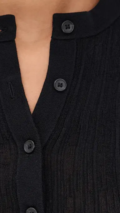 A.L.C. A. L.C. Fisher Top Black S | Thumbnail 6
