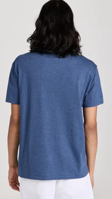 Polo Ralph Lauren Classic Fit Pocket Tee Derby Blue Heather M | Thumbnail 3