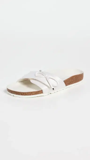 Danielle Frankel X Birkenstock 1774 Madrid Lace Hidden Closure Sandals Pearl White | Thumbnail 2