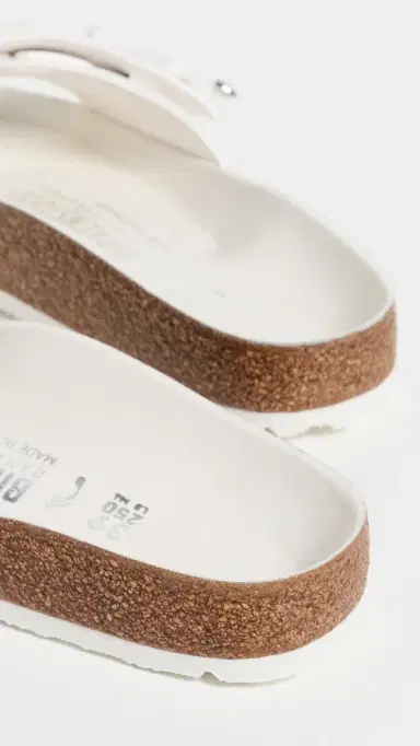 Danielle Frankel X Birkenstock 1774 Madrid Lace Hidden Closure Sandals Pearl White | Thumbnail 4