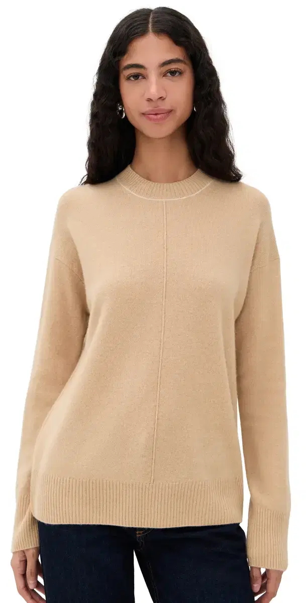 ATM Anthony Thomas Melillo Crew Neck weater Fawn