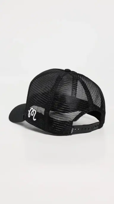 Malbon x Grateful Dead Trucker Cap Black One Size | Thumbnail 3