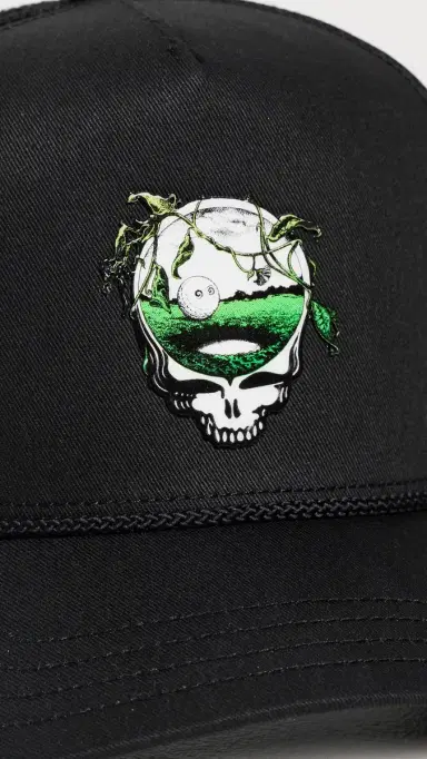 Malbon x Grateful Dead Trucker Cap Black One Size | Thumbnail 4