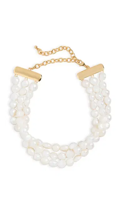 Cult Gaia Nora Choker Pearl One Size | Thumbnail 5