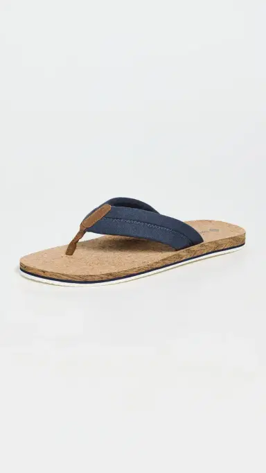 Sperry Porto Sandals Navy Textile Canvas Flocked 9 | Thumbnail 2 Sperry Porto Sandals Navy Textile Canvas Flocked 9 | Thumbnail 2