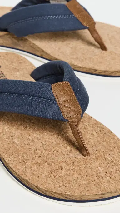 Sperry Porto Sandals Navy Textile Canvas Flocked 9 | Thumbnail 5 Sperry Porto Sandals Navy Textile Canvas Flocked 9 | Thumbnail 5