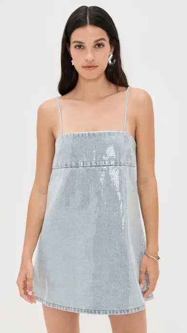 Retrofête Nadiya Denim Dress Coastline | Thumbnail 2 Retrofête Nadiya Denim Dress Coastline | Thumbnail 2