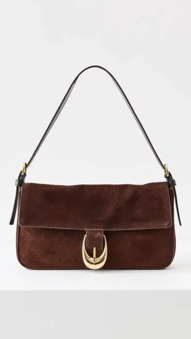 Staud Harlow Bag Mahogany One Size | Thumbnail 2 Staud Harlow Bag Mahogany One Size | Thumbnail 2