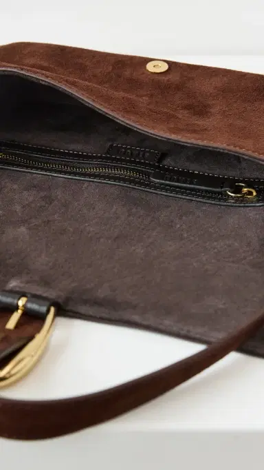 Staud Harlow Bag Mahogany One Size | Thumbnail 6 Staud Harlow Bag Mahogany One Size | Thumbnail 6