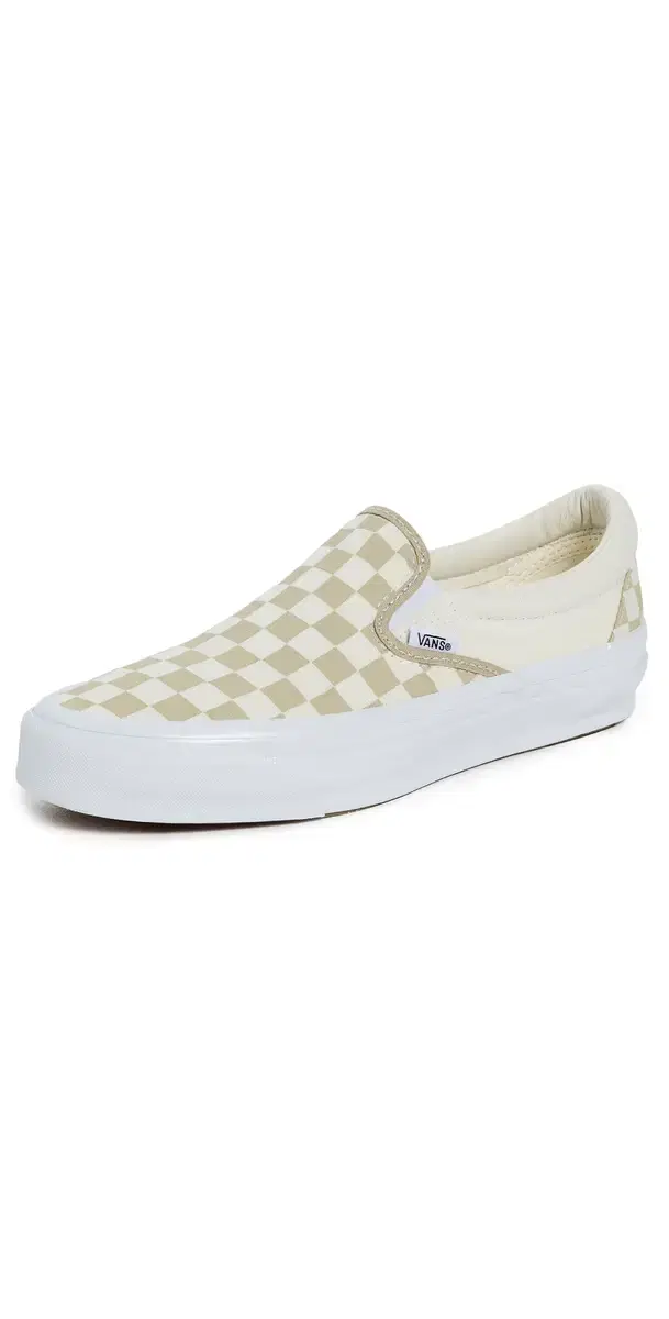 Classic Checkerboard Slip On Sneakers Checkerboard Eucalyptus M 8/ W 9.5
