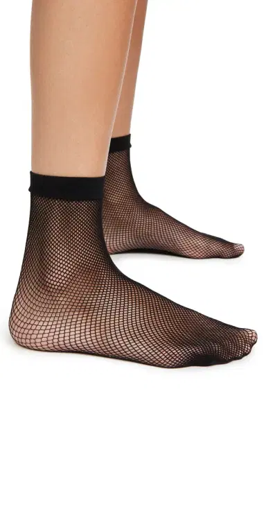 Stems Micro Fishnet Sneaker Socks | Thumbnail 1