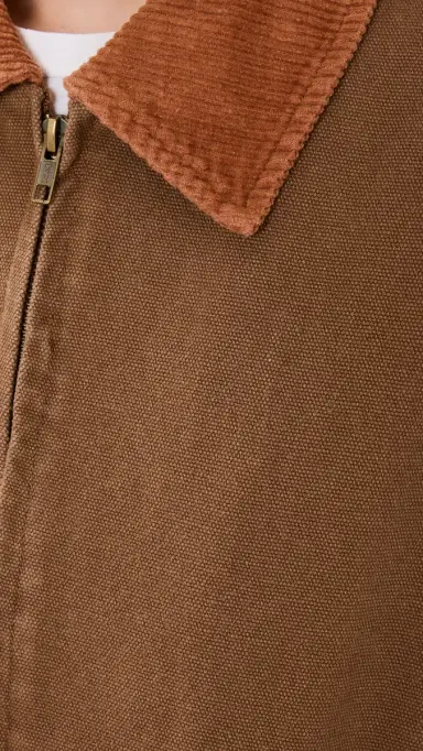 LIONESS Workwear Barn Jacket Chocolate XL | Thumbnail 6