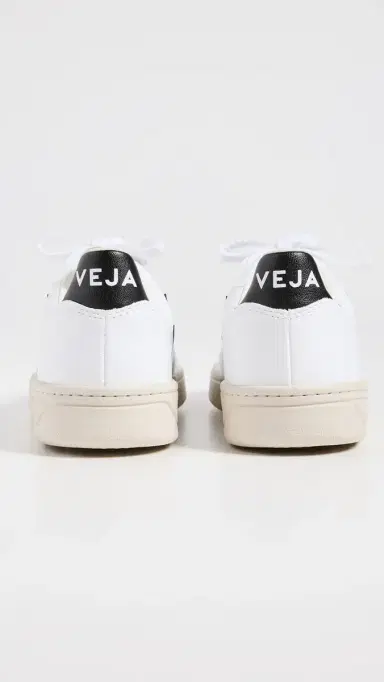 Veja V-10 Lace Up Sneakers White/Black 42 | Thumbnail 4