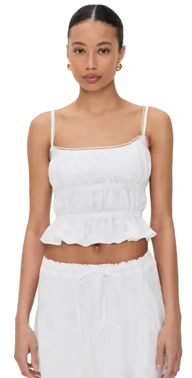 Peixoto Amelia Top White S | Thumbnail 1 Peixoto Amelia Top White S | Thumbnail 1