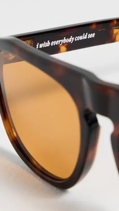 Wisdom Frame 37 Sunglasses Leopard One Size | Thumbnail 6 Wisdom Frame 37 Sunglasses Leopard One Size | Thumbnail 6