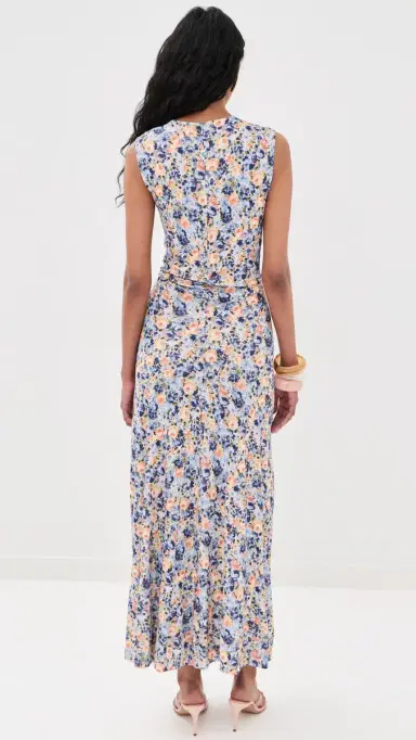 Ulla Johnson Lana Ruched Jersey Dress Orchid | Thumbnail 3 Ulla Johnson Lana Ruched Jersey Dress Orchid | Thumbnail 3
