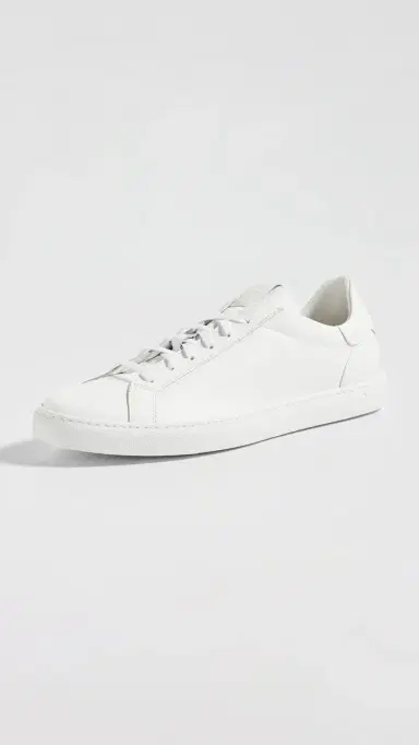GREATS Reign Low Top Leather Sneakers Blanco 11 | Thumbnail 2 GREATS Reign Low Top Leather Sneakers Blanco 11 | Thumbnail 2