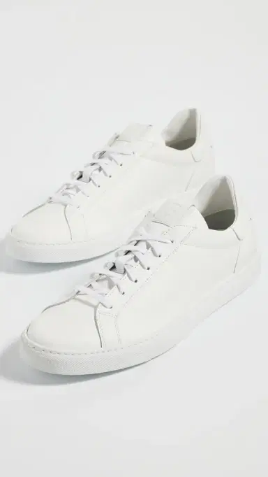 GREATS Reign Low Top Leather Sneakers Blanco 11 | Thumbnail 4 GREATS Reign Low Top Leather Sneakers Blanco 11 | Thumbnail 4