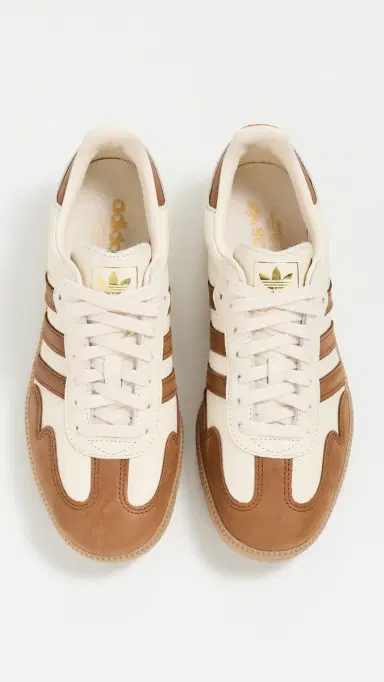 Adidas Samba OG Sneakers White/Dusky Bronze/Gold Met 6 | Thumbnail 5