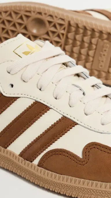 Adidas Samba OG Sneakers White/Dusky Bronze/Gold Met 6 | Thumbnail 6