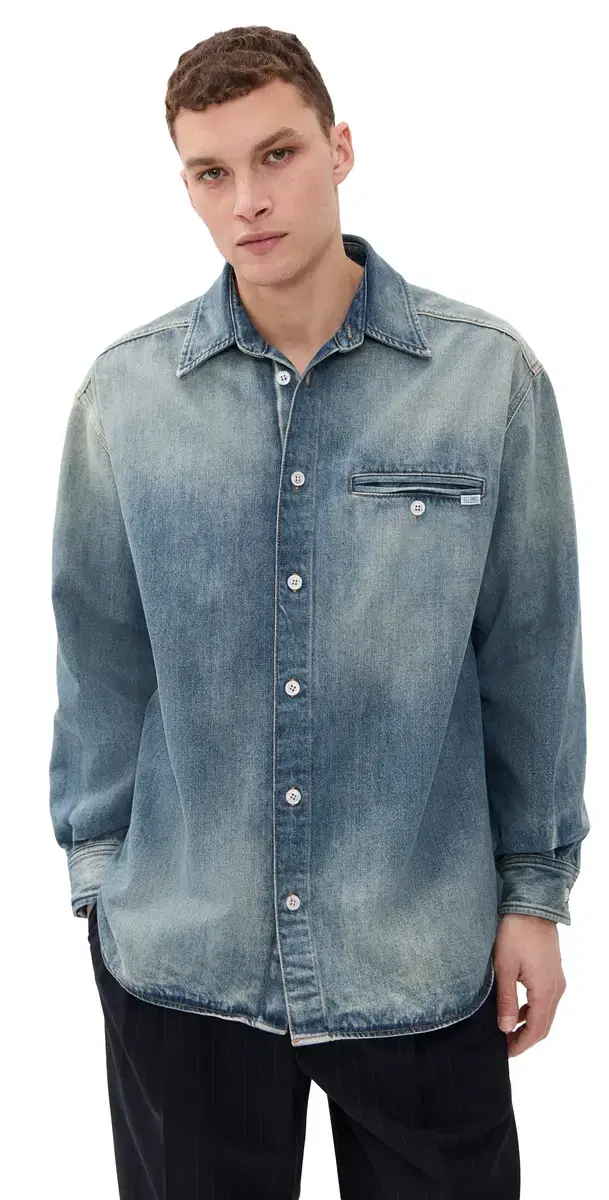 Long Sleeved Shirt Blue