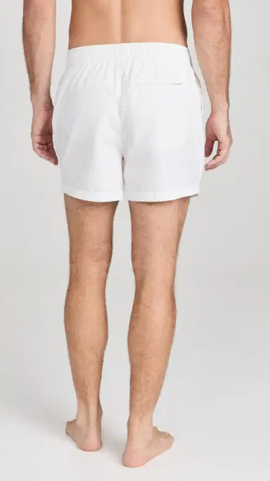 Onia Charles Swim Trunks 5 White L | Thumbnail 3