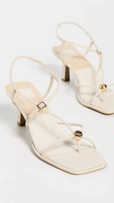 Dolce Vita Mylee Heeled Sandals Creme | Thumbnail 5