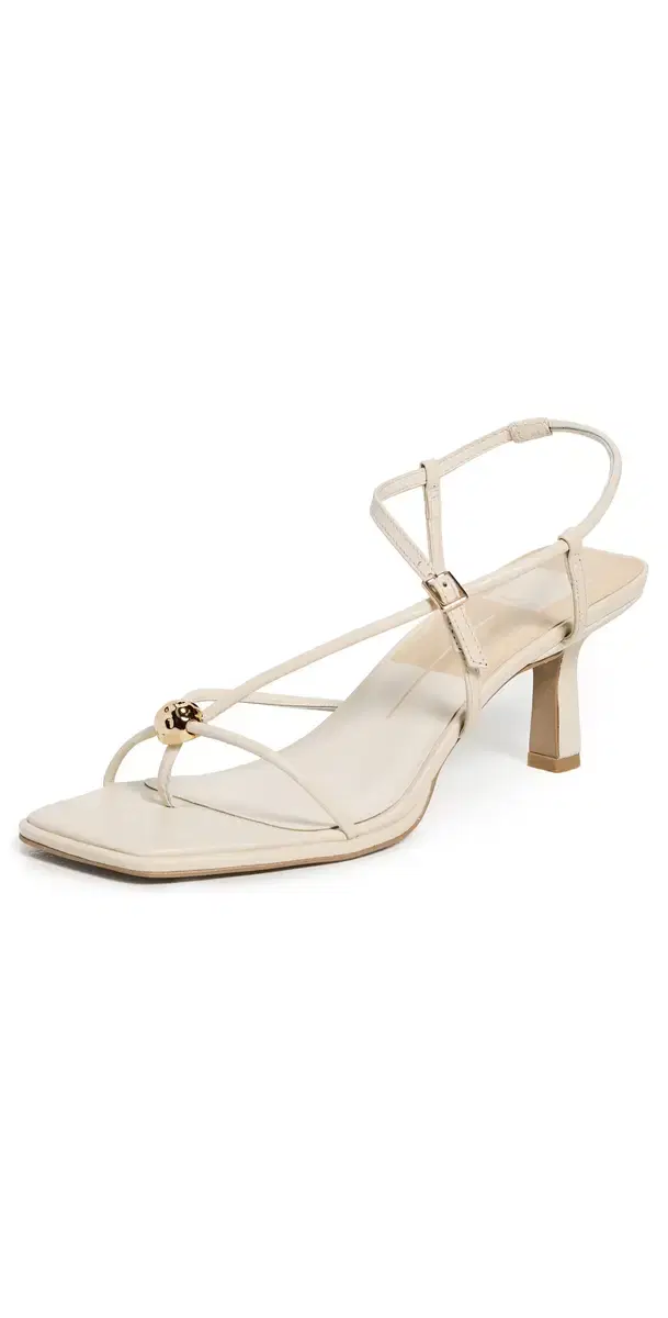 Mylee Heeled Sandals Creme Mylee Heeled Sandals Creme