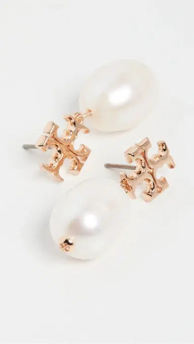 Tory Burch Moondance Pearl Drop Earrings | Thumbnail 4