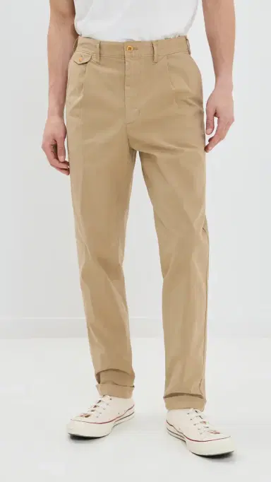 Alex Mill Standard Pleated Chinos Vintage Khaki 32 | Thumbnail 2