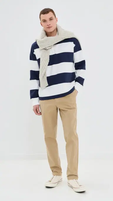 Alex Mill Standard Pleated Chinos Vintage Khaki 32 | Thumbnail 5