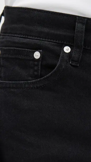 Frame Modern Straight Jeans Noir 30 | Thumbnail 6