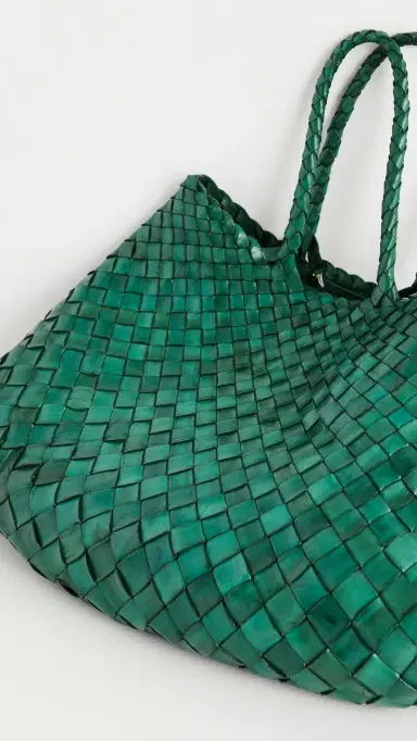 DRAGON DIFFUSION Santa Croce Small Tote Forest One Size | Thumbnail 5 DRAGON DIFFUSION Santa Croce Small Tote Forest One Size | Thumbnail 5