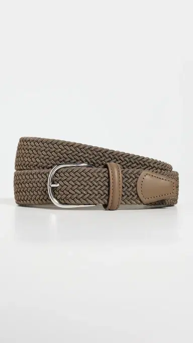 Anderson's Nylon Woven Belt Olive F13 | Thumbnail 2 Anderson's Nylon Woven Belt Olive F13 | Thumbnail 2