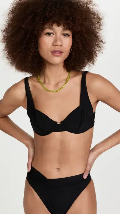 solido Underwire Bikini Top Midnight | Thumbnail 2